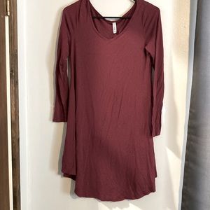 Woman’s small t shirt dress
